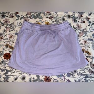 Lavender Women's French Terry Skort 2XL